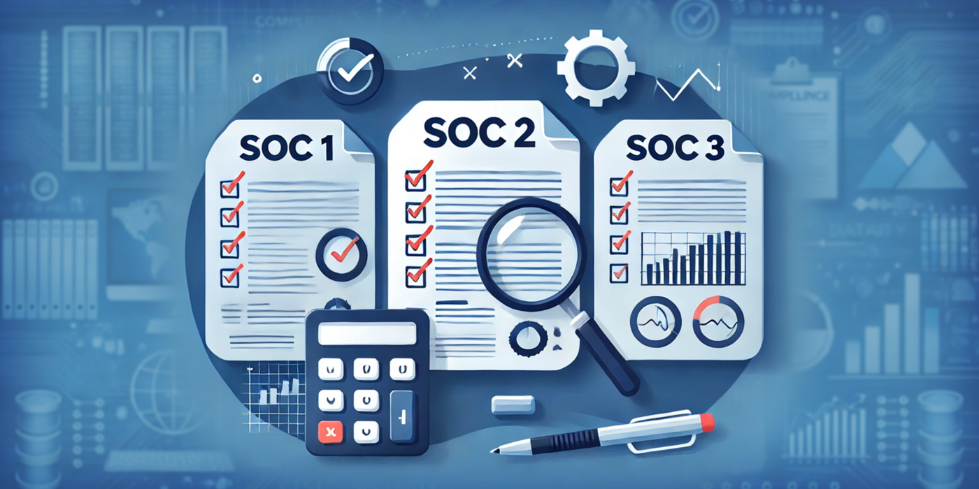 Learn the differences between SOC 1, SOC 2, and SOC 3 reports, and how they ensure security and compliance for your financial organization.