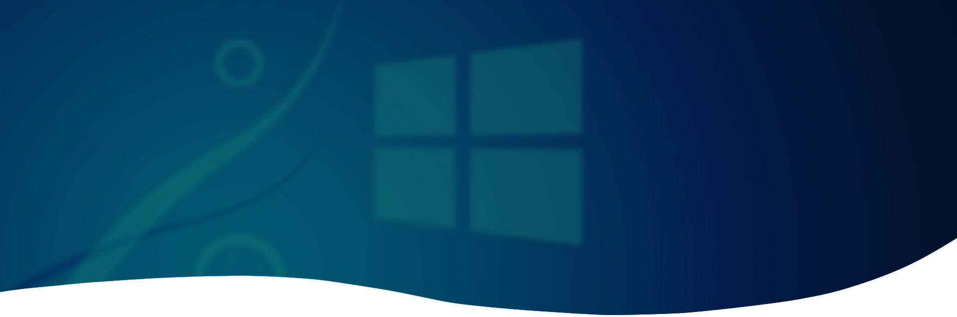 Windows 8 background banner
